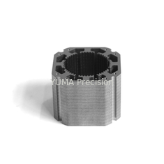 แกนสเตเตอร์เคลือบลามิเนต YUMA ทำจากเหล็ก 39 มม. NEMA 16 Stepper Motor Rotor