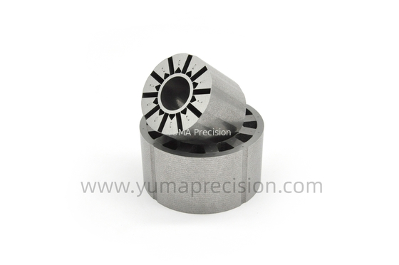 โครงสร้างการแยกแอกฟัน Bldc Stator แกนเหล็กสำหรับมอเตอร์ควบคุมอุตสาหกรรม