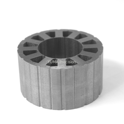 เซอร์โวมอเตอร์ความเร็วสูงปั๊ม OD77.1mm 12 ช่องสเตเตอร์และแกนโรเตอร์