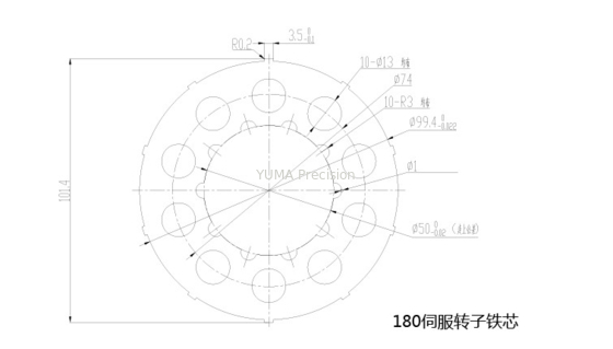 OD167.2mm Factory outlet คุณภาพสูง 0.35mm เหล็กหนาสเตเตอร์ลามิเนตแผ่นปั๊ม