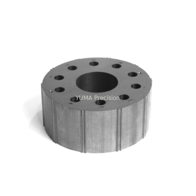 OD122mm โรเตอร์มอเตอร์แรงเฉื่อยขนาดใหญ่และสเตเตอร์แบบกำหนดเองแกนมอเตอร์รุ่นต่าง ๆ โรเตอร์เหล็กซิลิกอนคุณภาพสูงและสเตเตอร์