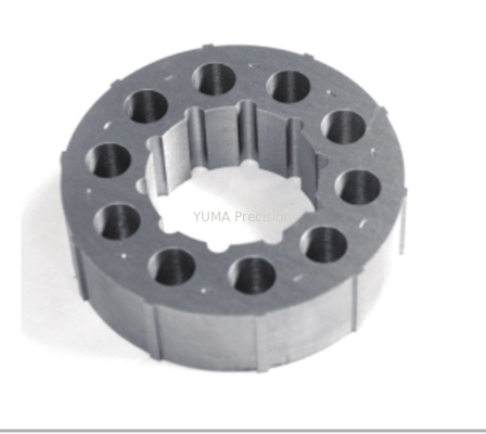Custom Laser Cut Motor Laminations Steel Stator Core Stamping เซอร์โวหุ่นยนต์แม่นยำ