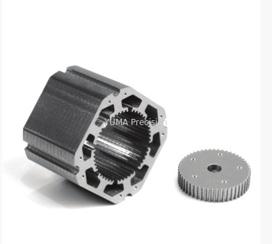 39mm NEMA16 Stepper Motor Stator วัสดุ 0.5mm Motor Rotor Core