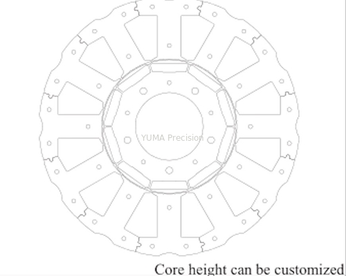 วัสดุเคลือบมอเตอร์ไฟฟ้า Stator B35A300 สำหรับเซอร์โว 3C Industry T Motor