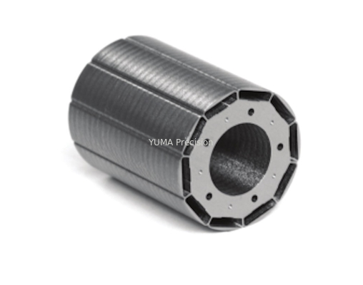 เซอร์โวมอเตอร์ความเร็วสูงปั๊ม OD77.1mm 12 ช่องสเตเตอร์และแกนโรเตอร์