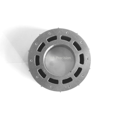 12 Slot Motor Stator ความยาวกอง 122mm Brushless AC Servo B50A470 วัสดุ
